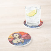 Surreal Art Sandstone Untersetzer (Seite)