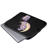 Surreal Astronaut Fishing for Stars Wall Art - Laptopschutzhülle (Vorne Knopf)