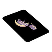 Surreal Astronaut Fishing for Stars Wall Art - Magnet (Rechte Seite)