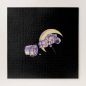 Surreal Astronaut Fishing for Stars Wall Art - Puzzle (Horizontal)