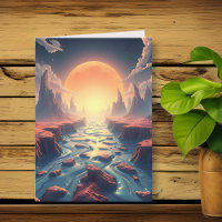 Surreal Ätherische Landschaft | Magischer Geburtst