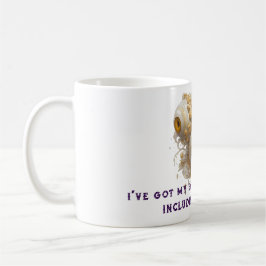 Surreal Barock Eyeballs mit Verziertem Gold Kaffeetasse