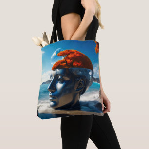 Surreal Beach Szenen Tasche