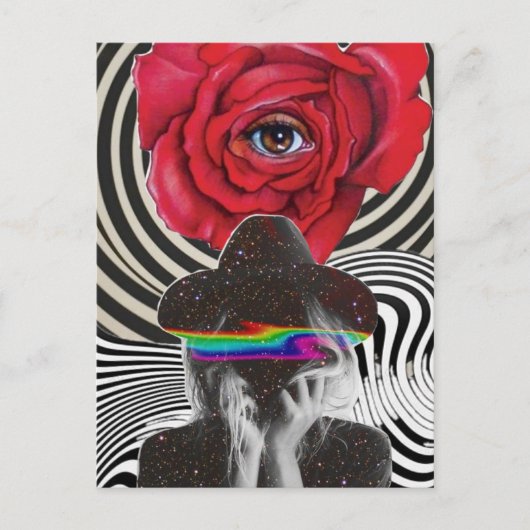 Surreal beauty Postcard Postkarte (Vorderseite)