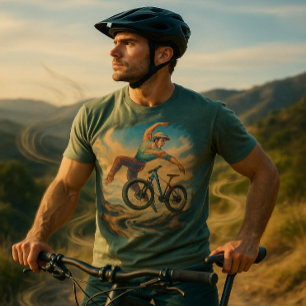 Surreal Biker Dance Art Vintage Fantasie T-Shirt