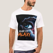Surreal Black Eye Galaxy Cosmic Space Art T-Shirt (Vorderseite)