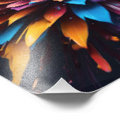 Surreal Bloom Fotodruck (Ecke)