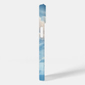 Surreal Blue Checkerboard Sky Phone Case - Dreamy  (Rückseite / Rechts)