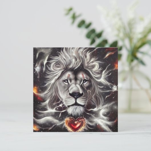 Surreal Braveheart Lion (Stehend Vorderseite)
