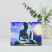 Surreal Buddha Postkarte (Stehend Vorderseite)