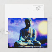 Surreal Buddha Postkarte (Vorne/Hinten)