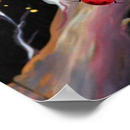 Surreal Butterflies - Botanisches Deko Art Pattern (Ecke)