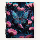 Surreal Butterfly Notizblock (Vorderseite)
