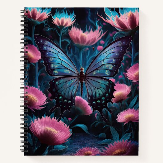 Surreal Butterfly Notizblock (Vorderseite)