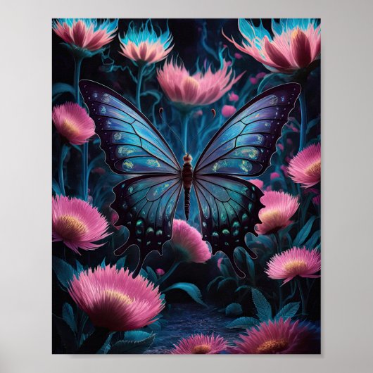 Surreal Butterfly Poster (Vorne)