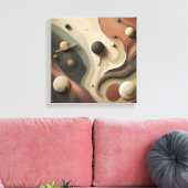 Surreal Celestial Orbit Abstract Design Leinwanddruck (Insitu (Wohnzimmer))