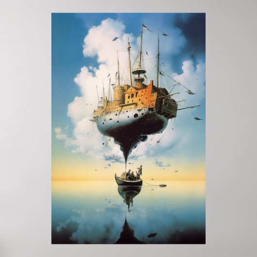 Surreal Celestial Poster (Vorne)