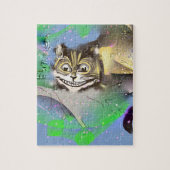 Surreal Cheshire Cat Fading in den Hintergrund Puzzle (Vertikal)