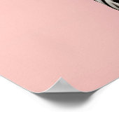 Surreal Chicken Hen in Sonnenbrille Poster (Ecke)