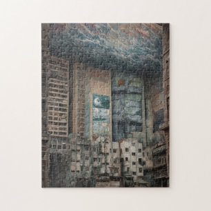 Surreal City Artwork Puzzle