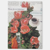 Surreal Collage Wall Art Abstract Modern Decor Magnet (Vorderseite)