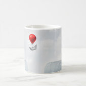 Surreal Concept and Creative Solution Metapher as Kaffeetasse (Mittel)