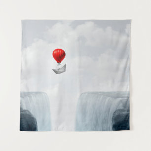 Surreal Concept and Creative Solution Metapher as Wandteppich