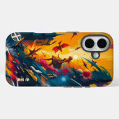 Surreal Cosmic Adventure Artwork Case-Mate iPhone Hülle (Rückseite (Horizontal))