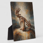 Surreal Crawling Hands and Feet Expressive Fotoplatte (Seite)