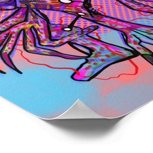 Surreal Creature Sheela Poster (Ecke)