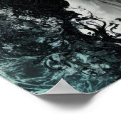 Surreal Dark Bride Wall Art  Gothic Fantasy Poster (Ecke)