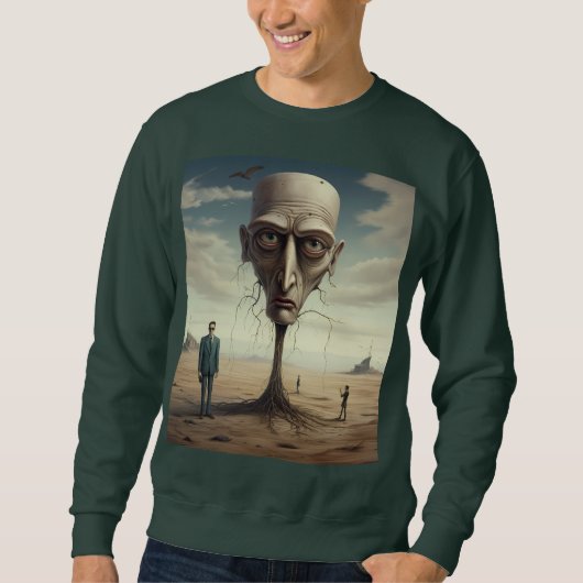 Surreal Desert Dream Graphic T - Shirt (Vorderseite)