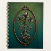 Surreal Dragon Iris Hardcover Notebook Planer (Vorderseite)