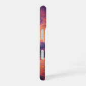 Surreal Dramatic Clouds With Fiery Sunset iPhone 16 Hülle (Rechte Seite)