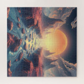 Surreal Dream World Ethereal Kunst Puzzle (Horizontal)