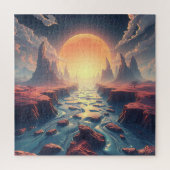 Surreal Dream World Ethereal Kunst Puzzle (Vertikal)