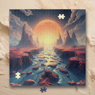 Surreal Dream World Ethereal Kunst Puzzle