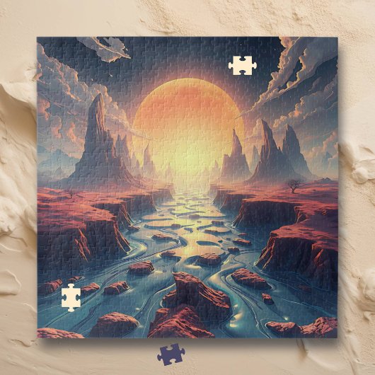 Surreal Dream World Ethereal Kunst Puzzle