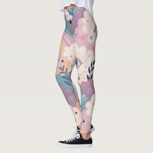 Surreal Dreamcore Texture – Seamless Ethereal Leggings (Links)