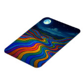 Surreal Dreamscape Moonlight Rainbow Land Magnet (Linke Seite)