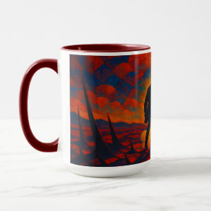 Surreal Dreamscape Tasse - Ein Visionär Sip of Ima