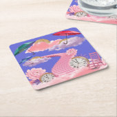 Surreal Dreamy Landscape Untersetzer Set (angewinkelt)