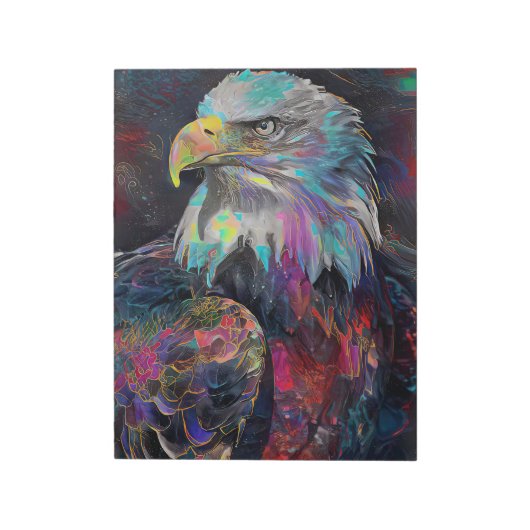 Surreal Eagle Notizblock (Rotiert)