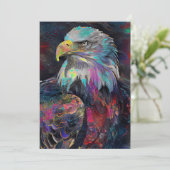 Surreal Eagle Save The Date (Stehend Vorderseite)