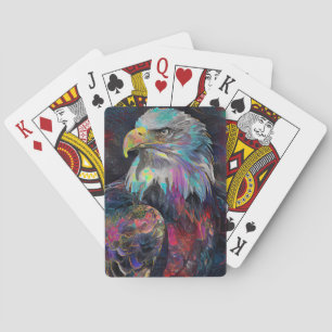 Surreal Eagle Spielkarten