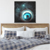 Surreal Eye Leinwanddruck (Insitu (Schlafzimmer))