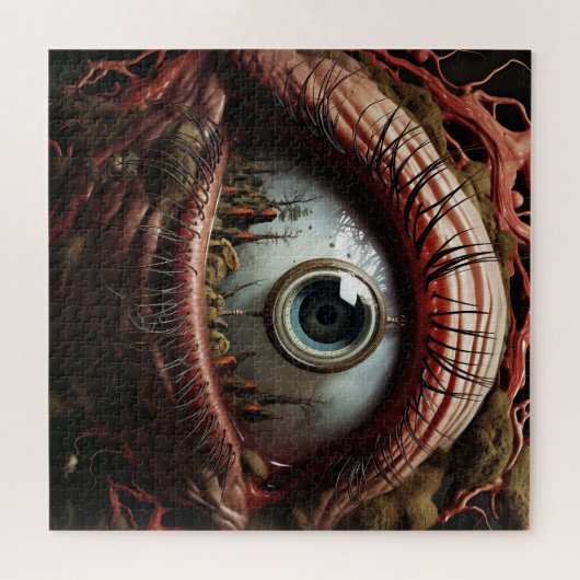 Surreal Eyeball Fantasy Art Puzzle (Horizontal)