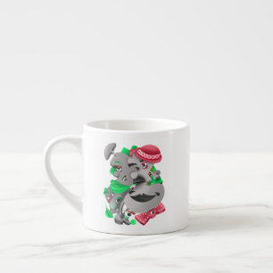 Surreal Faces Bold & Artistic Espresso Cup Espressotasse