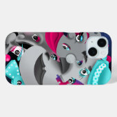 Surreal Faces & Jigsaw Puzzle - Clip-On Phone Case (Rückseite (Horizontal))