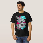 Surreal Faces & Jigsaw Puzzle Männer T - Shirt (Vorne ganz)
